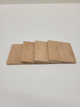 Load image into Gallery viewer, Red Oak Coasters - Set of 4
